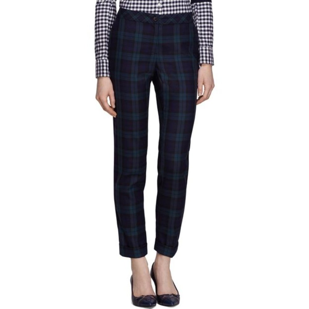 Brooks Brothers Red Fleece Tartan pants size 8